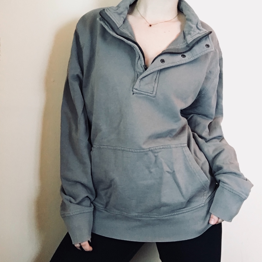 J. Crew outwear fleece sweatshirt